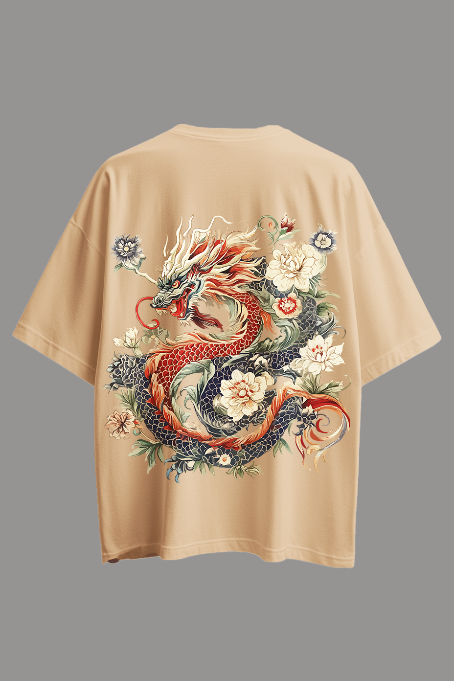 Oversized Dragon Nihonga T-Shirt