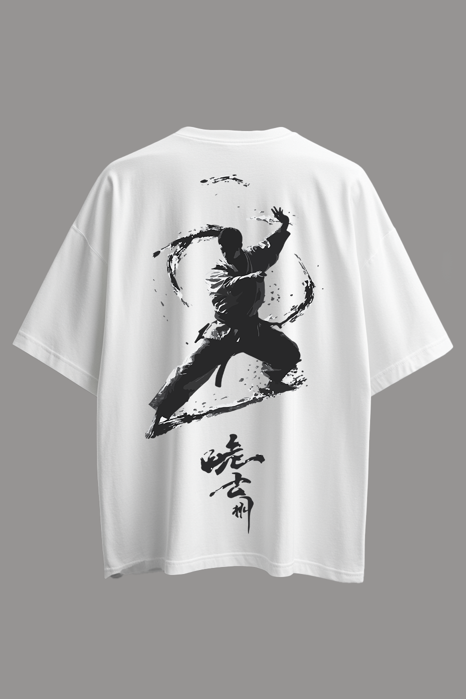 Oversized Martial Arts T-Shirt - Karate Master